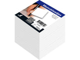 Kangaro memoblok terningfyld 9x9x9cm hvid