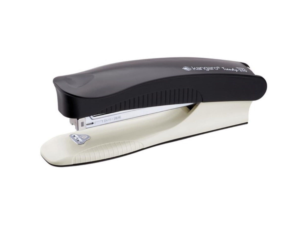 Kangaro hæftemaskine trendy 210 sort max 25 ark, 24 6 26 6