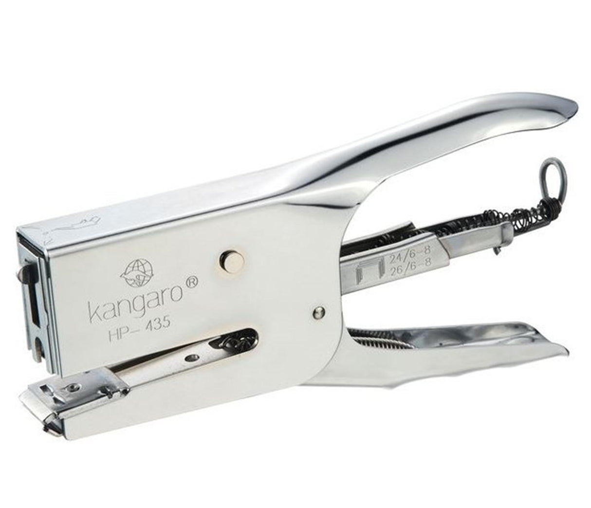 Kangaro hæftemaskine hp 435 krom max 30 40 ark, 24 6 24 8