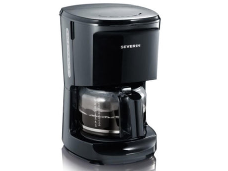 Severin ka 4815, filterkaffemaskine, 1,25 l, til malet kaffe, 1000 w, sort