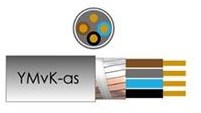 Kabel ymvkas 4x2,5qmm jordkabel dca rulle 50m - 1243121