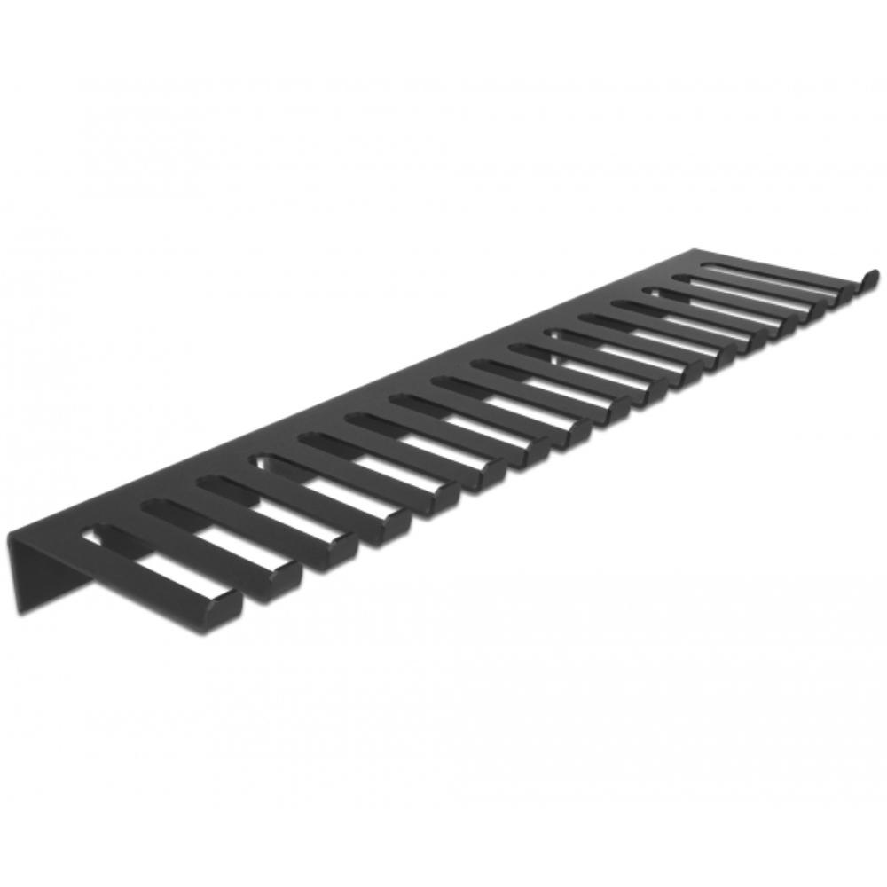 Abi Delock kabelholder 325 x 90 mm til vægmontering sort