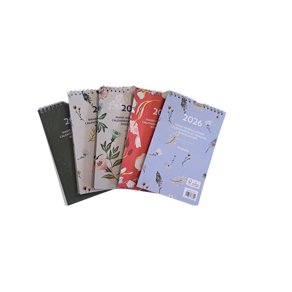 Brepols wall-week kalender fantasy 2026