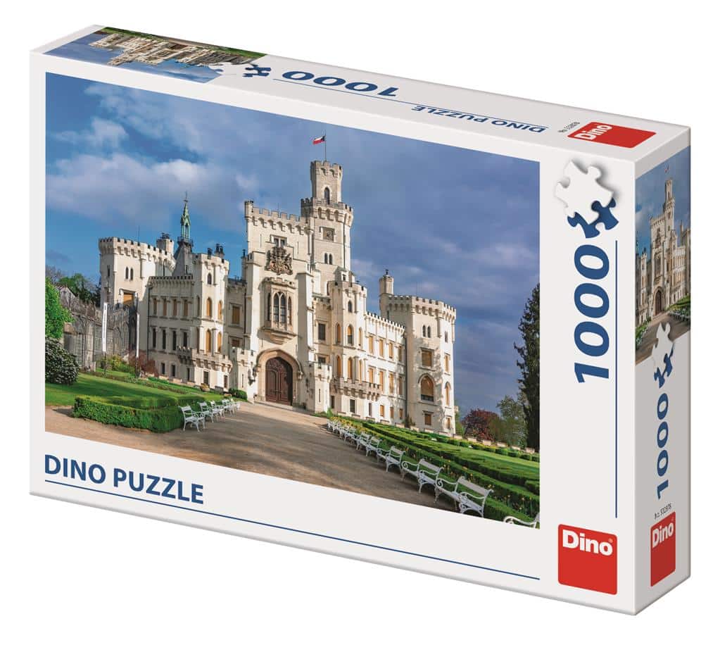 Dinotoys dino puslespil - Hluboká slot i Tjekkiet - 1000 brikker