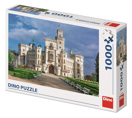 Dinotoys dino puslespil - Hluboká slot i Tjekkiet - 1000 brikker