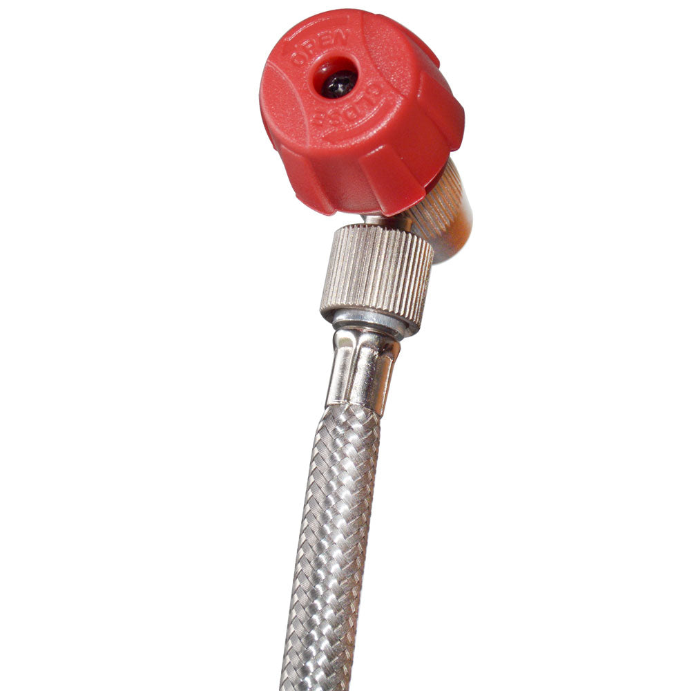 Katana lp-4 co2 pumpe med aeroquip flex tilslutning