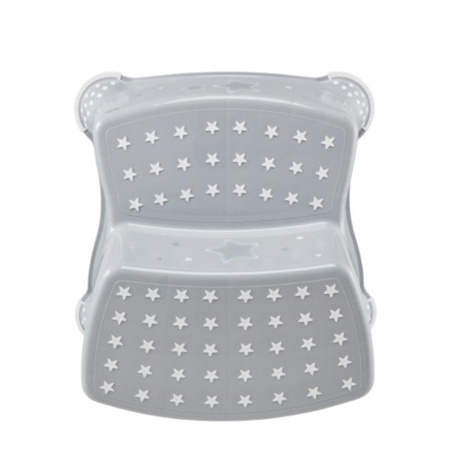 Keeeper opstapje kids grijs stars 40 x 37 x 21 cm