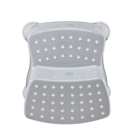 Keeeper opstapje kids grijs stars 40 x 37 x 21 cm