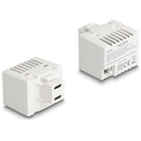 USB-C til 2-benet forbindelsesblok keystone