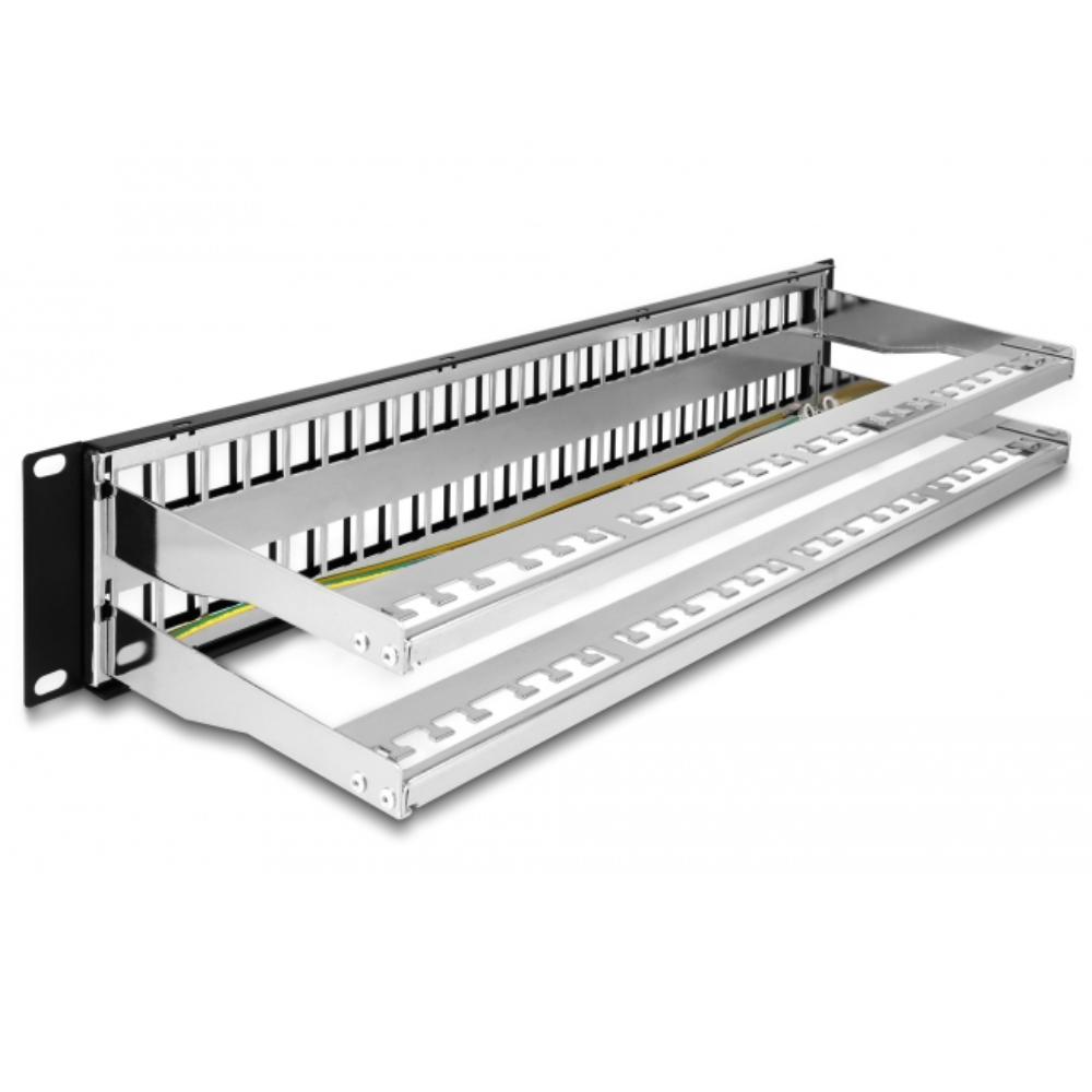 Keystone patch panel