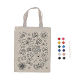 Esschert design farvepose sommerfugle med pensel og 12 farver maling 29x35,5 cm polyester