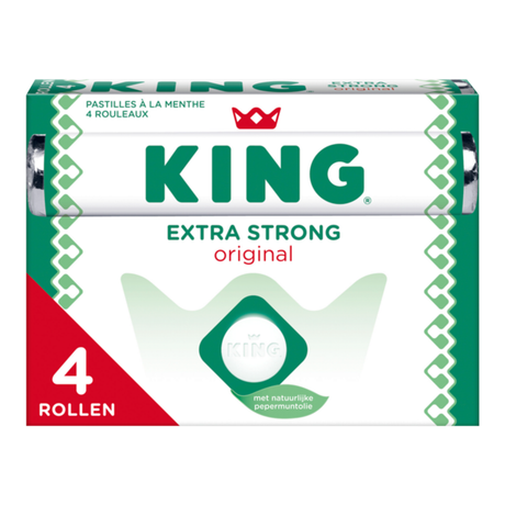 King ekstra stærk rulle 4-pak (24 stk.)