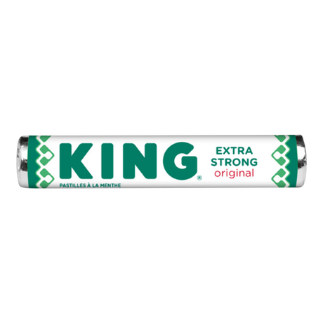 King pebermynte ekstra stærk rulle (36 stykker)