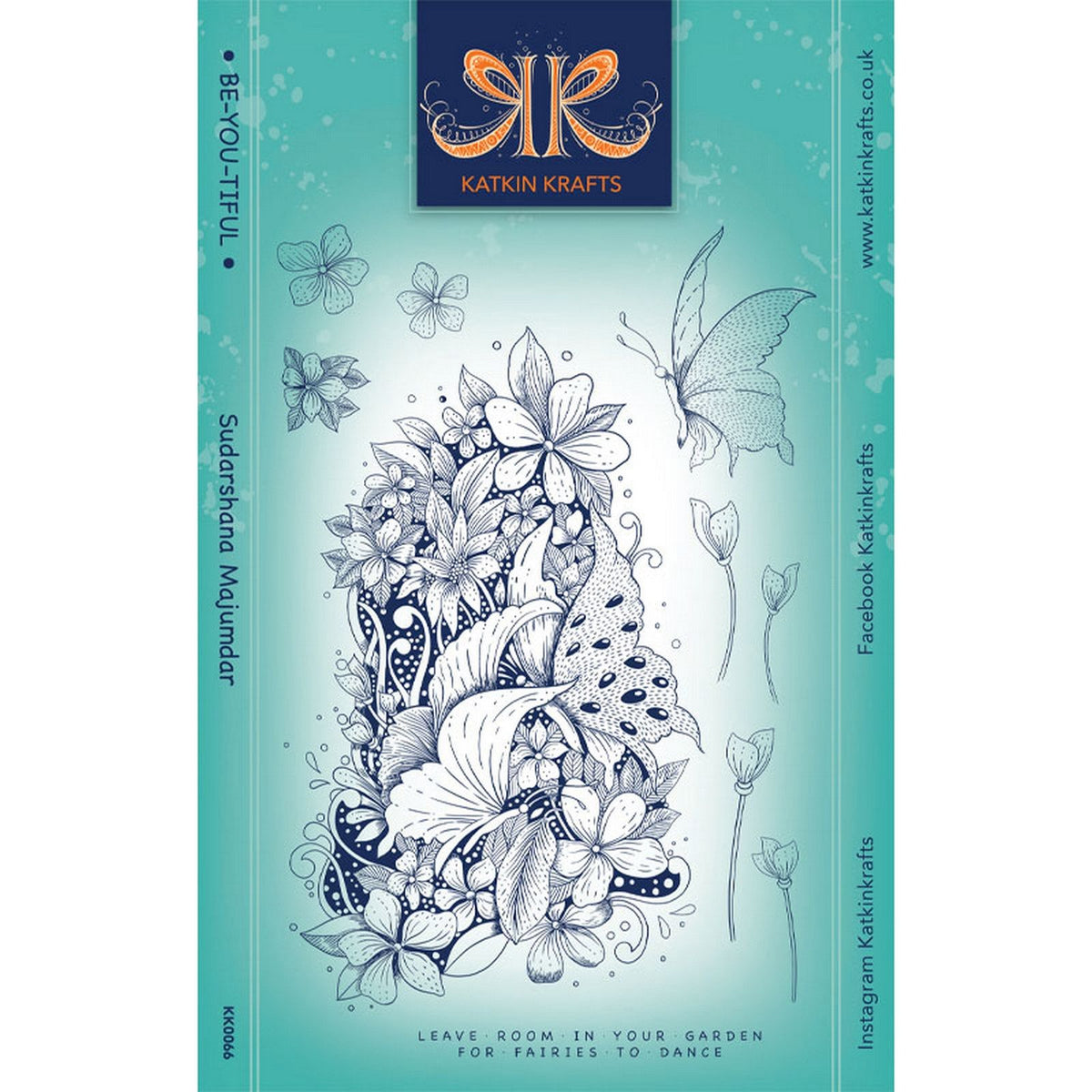 Katkin krafts • klart stempelsæt be-you-tiful