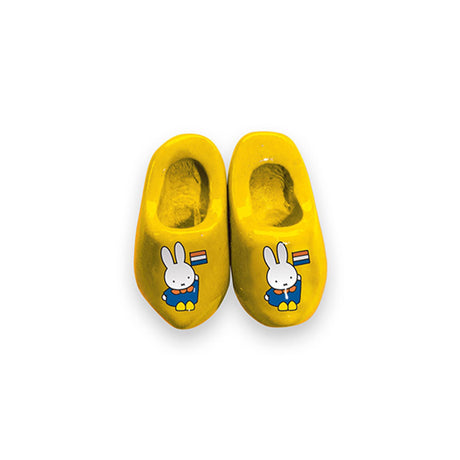 Miffy magnet 2 træsko 4 cm gul