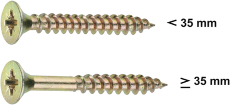 Connex pz skrue 3.0x12 80 stk vz - ky3133012