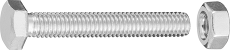 Connex zeskant tapbout m8x80 30st vz - kk4080880