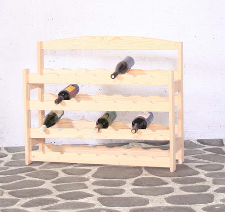 Sens vinreol lille 73,5x88,5x28cm træ