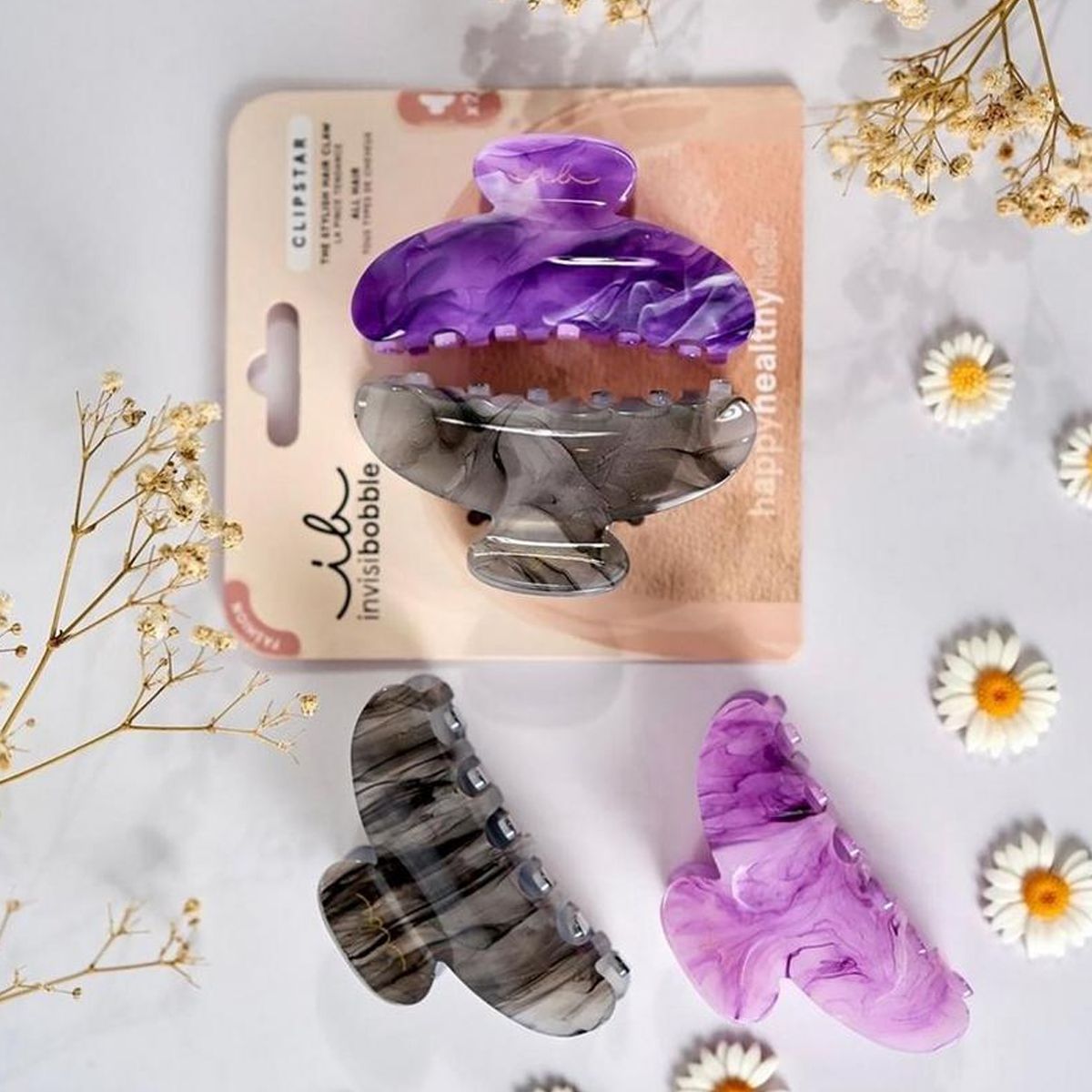 Invisibobble clipstar my rainboo 2 stk.