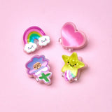 Invisibobble clipstar kids happy world 4 stk.
