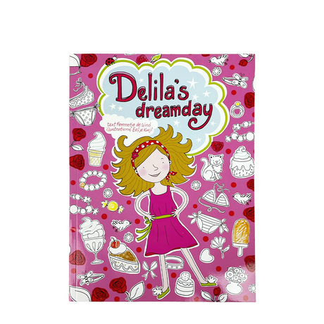 Kleurboek delila's dreamday engels