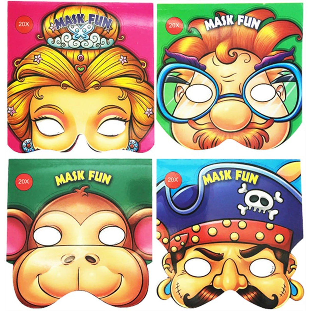 Toi-toys toi-legetøj farver din egen sjove maske