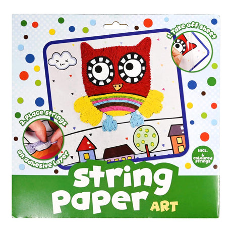 Gør-det-selv papir snor kunst snor papir kunst