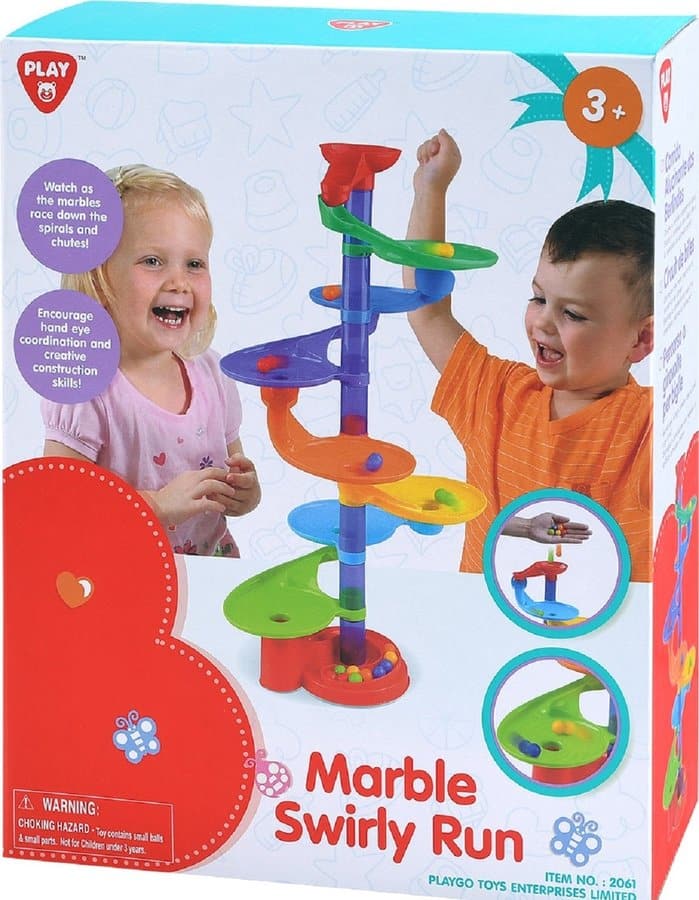 Playgo - marmorbane med kugler