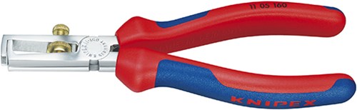 Knipex afisoleringstang forkromet med flerkomponenthåndtag 160 mm - 1105160
