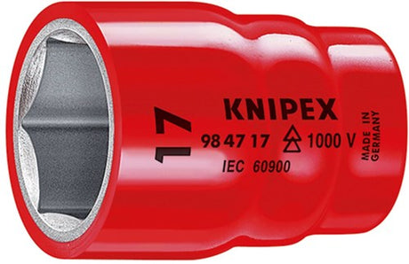Knipex dop voor ratel 1 2 - 13 mm vde - 98 47 13 - 984713