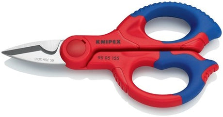 Bach Knipex Elektrikere - Amts Saks | længde 155 mm 2-komponent jakke | 1 stk - 95 05 155 sb - 95 05 155 sb