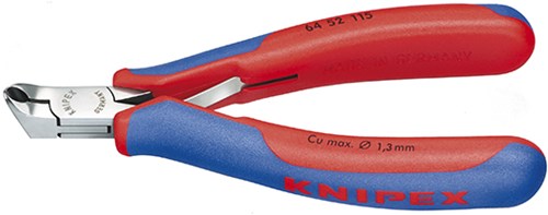 Knipex elektronisk skæretang med flerkomponenthåndtag 115 mm - 6452115