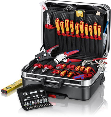 Knipex værktøjskuffert "big basic move" electroplus | 68 stykker - 002106