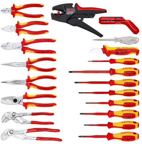 Knipex el-værktøjskasse 20 dele - 00 21 20