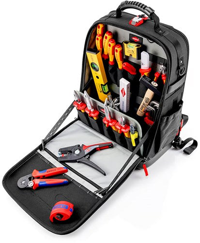 Knipex værktøjsrygsæk modulær x18 elektrisk | 22-dele - 002150e