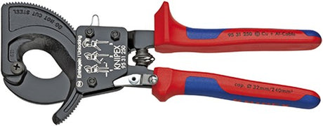 Knipex kabelskærer (skralde) max 32mm