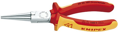 Knipex langnæsetang kromisoleret med multi-komponent håndtag, VDE testet 160 mm - 3036160