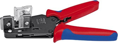 Knipex præcisions afisoleringstang poleret 195 mm | afisoleringskapacitet: 0,03 - 2,08 mm - 121202