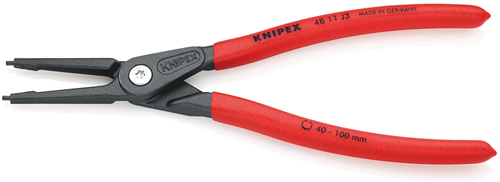 Knipex præcisionsringetang til inderringe i boringer | skridsikker plastbelagt - 48 11 j3