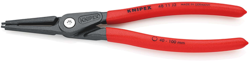 Knipex præcisionsringetang til inderringe i boringer | skridsikker plastbelagt - 48 11 j3