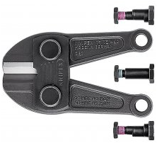 Knipex reservekop voor 71 72 460 compleet met schroeven - 7179460