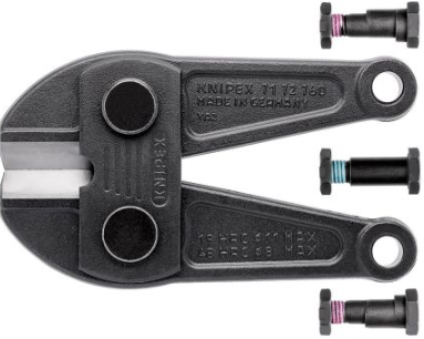 Knipex reservekop voor 71 72 760 compleet met schroeven - 7179760