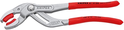 Knipex sani gribetang 250 mm krom. 10-75 mm - 81 13 250 - 8113250