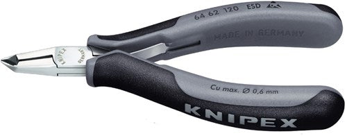 Knipex skæretang vinklet hoved 120 mm esd - 6462120esd