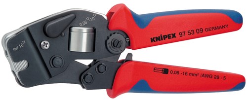 Knipex selvjusterende crimptang 0,08-10 +16 zb - 975309sb