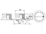 Potentiometer knap