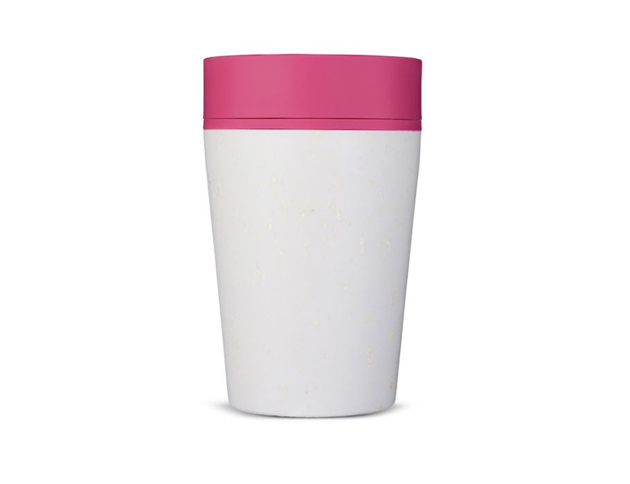 Cirkulær co. kaffekop - cirkulær kop - grå pink - 227 ml