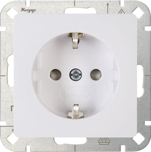 Enzo Kopp HK05 Arctic White indbygget fatning RA + børnesikkerhedslås - 4621500