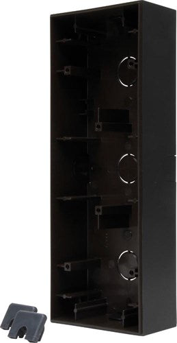 Enzo kopp hk07 ren mat sort 3-vejs overflademonteret boks - 4624820