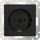 Enzo kopp hk07 ren mat sort indbygget fatning ra - 4624600